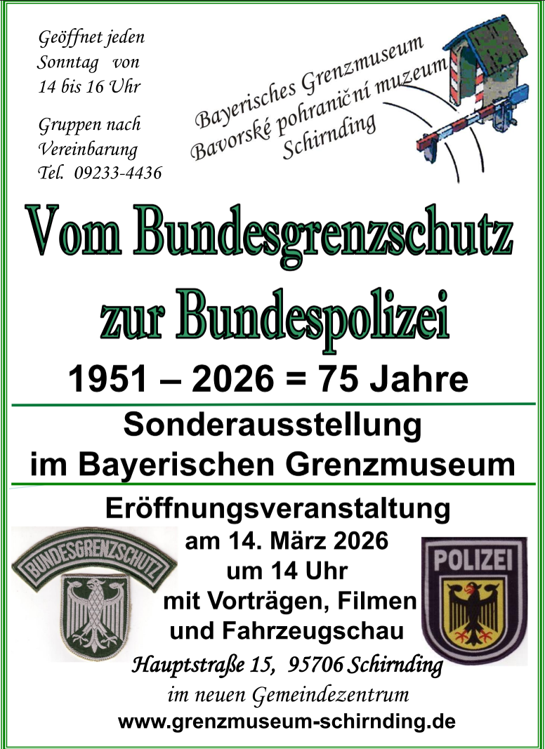 Grenzmuseum Sonderausstellung 2026